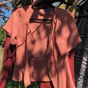 Primark size2 flirty flowy blouse